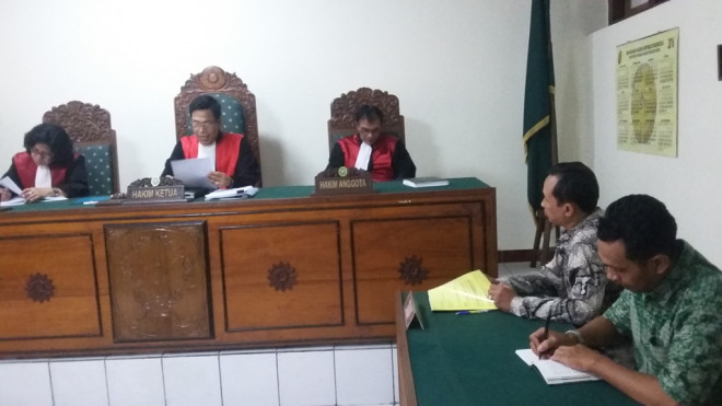 Suasana persidangan lanjutan gugatan KPH Anglingkusumo kepada Paku Alam X. Foto: Metrotvnews.com/Ahmad Mustaqim