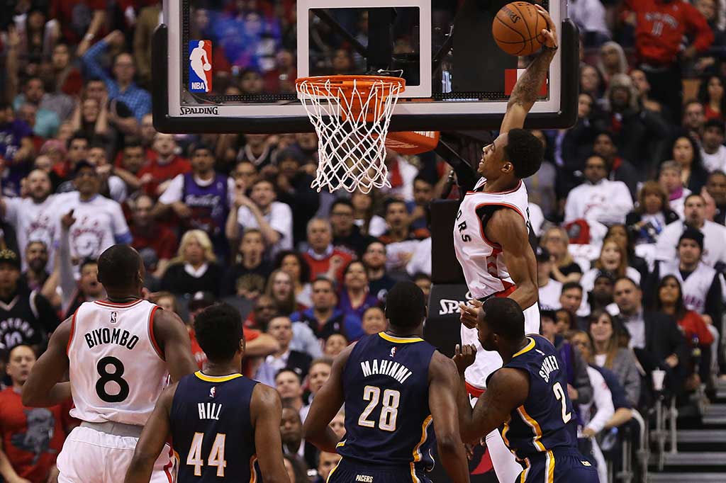 Raptors Tekuk Pacers 102-99