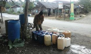 Kemarau Panjang, Dua Kampung Di Kabupaten Langkat Krisis Air Bersih