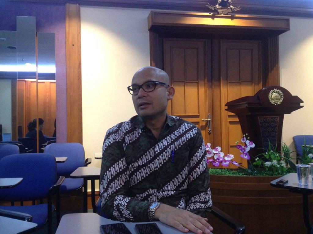 Juru Bicara Kementerian Luar Negeri Arrmanatha Nasir (Foto: MTVN/Sonya Michaella)