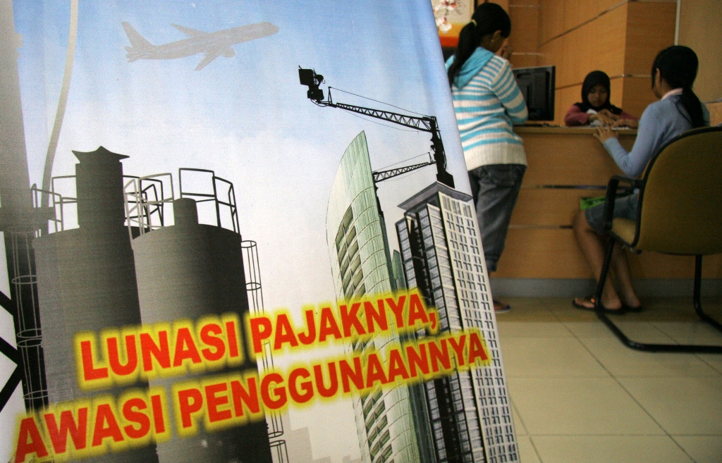 Illustrasi Pajak  (FOTO ANTARA/Arief Priyono).