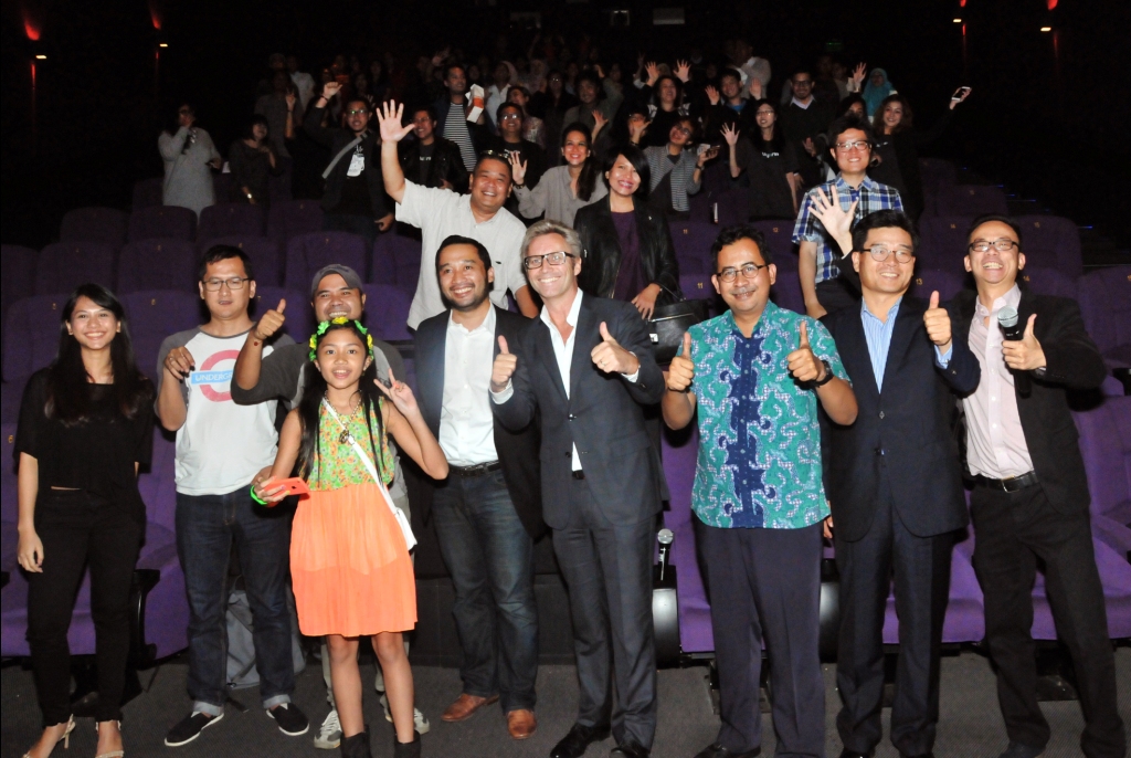Motion Pictures Association menggelar acara nonton bareng film Surat Cinta Untuk Kartini, di CGV blitz Cinema (Foto:Dok.CGV blitz)