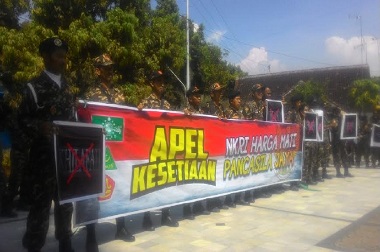 Banser Deklarasikan Setia Bela Negara