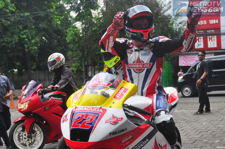 Calon Juara Dunia Moto2 Tes Aspal Jakarta