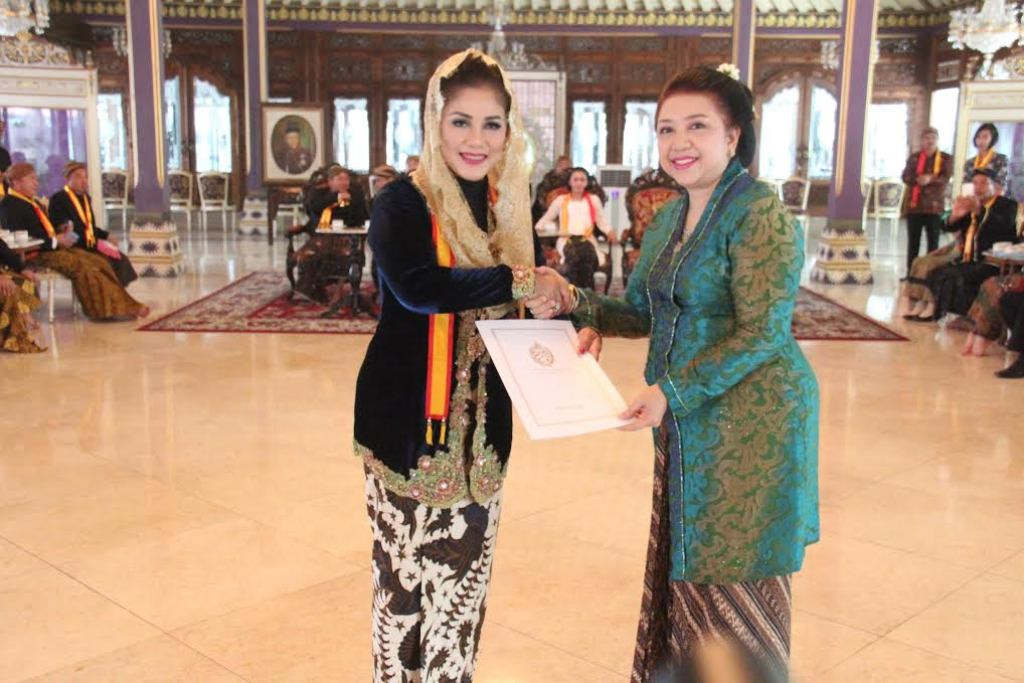 ?Wali Kota Tegal Dapat Gelar Kehormatan dari Keraton Solo. (Foto: MTVN/Kuntoro)