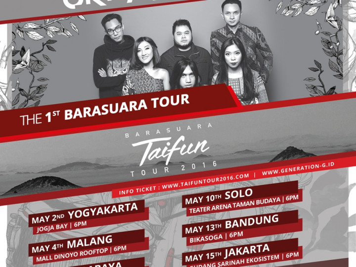 Barasuara Gelar Konser di Enam Kota