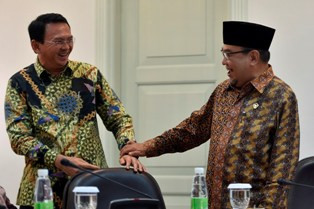 Saat Ahok dan Ketua BPK Bertemu di Istana