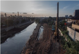 Kanal Banjir Timur dan Sodetan Ciliwung Pecah Beban Air di DKI