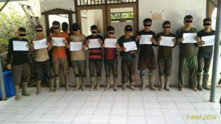 11 Penambang Emas Ilegal Ditangkap