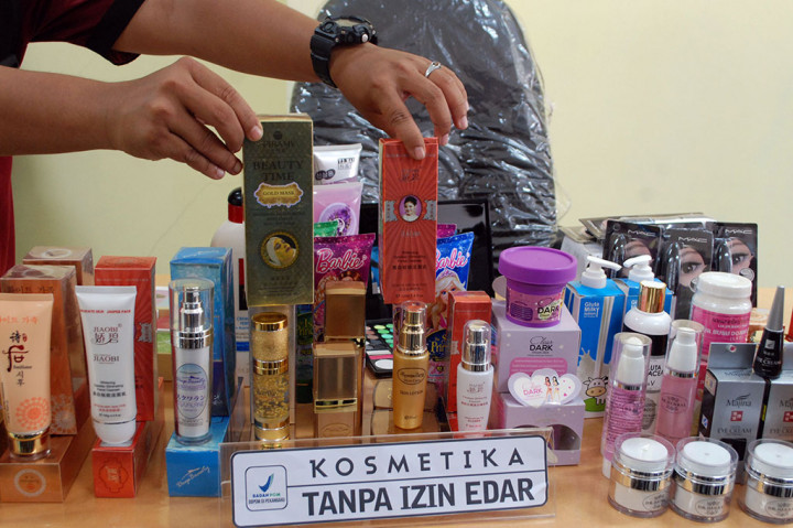 BBPOM Pekanbaru Sita Kosmetik dan Obat Tanpa Izin Edar