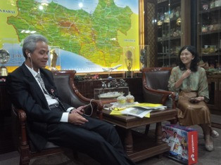 <i>Dicurhati</i> Ibu Rio Haryanto, Ganjar Telepon Menteri BUMN