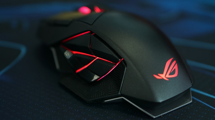 ASUS ROG Spatha, Mouse Gaming Hibrida Keren Banyak Fitur