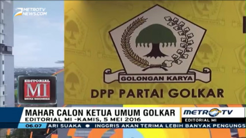 Mahar Calon Ketua Umum Golkar