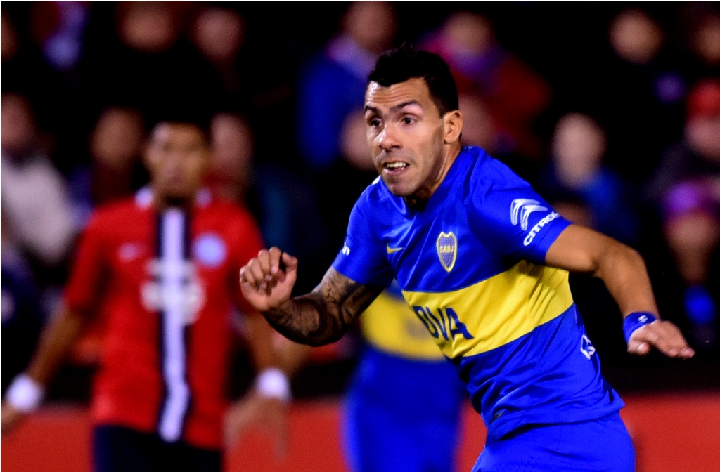 Carlos Tevez (PABLO BURGOS / AFP)