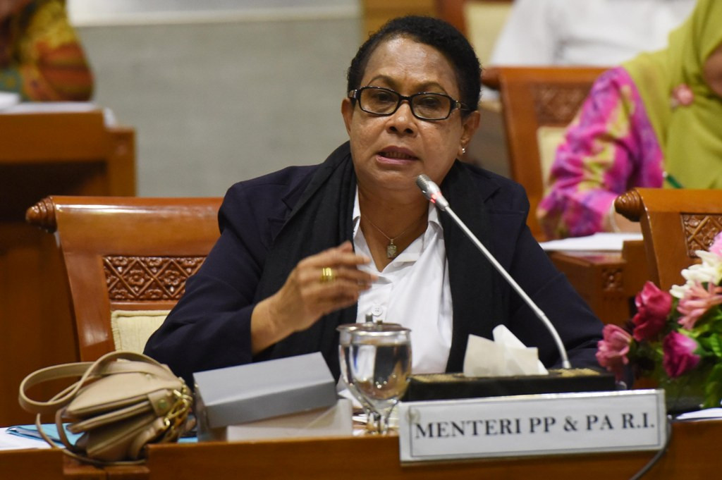 Yohanna Yambise. Foto: Antara/Akbar Nugroho Gumay