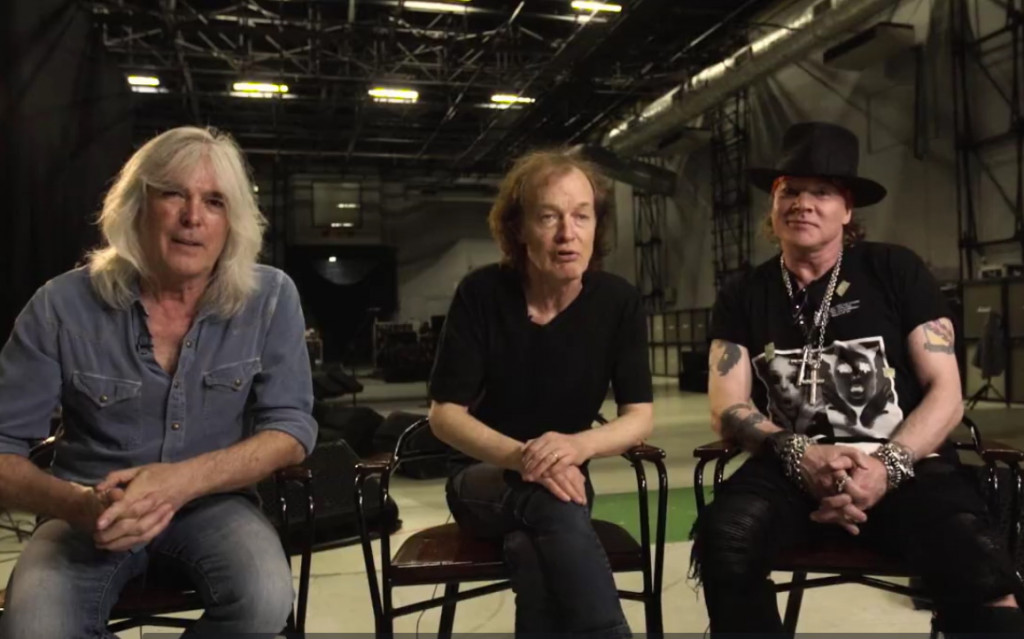 Axl Rose bersama AC/DC (Foto: Facebook)