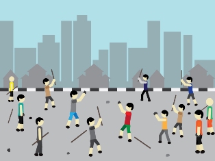 Buat Gaduh di Suramadu, 42 Suporter Bola Diperiksa