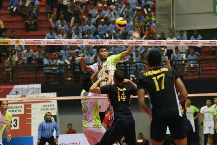 Kalahkan Jakarta Pertamina, Surabaya Samator Pimpin Final Four Proliga