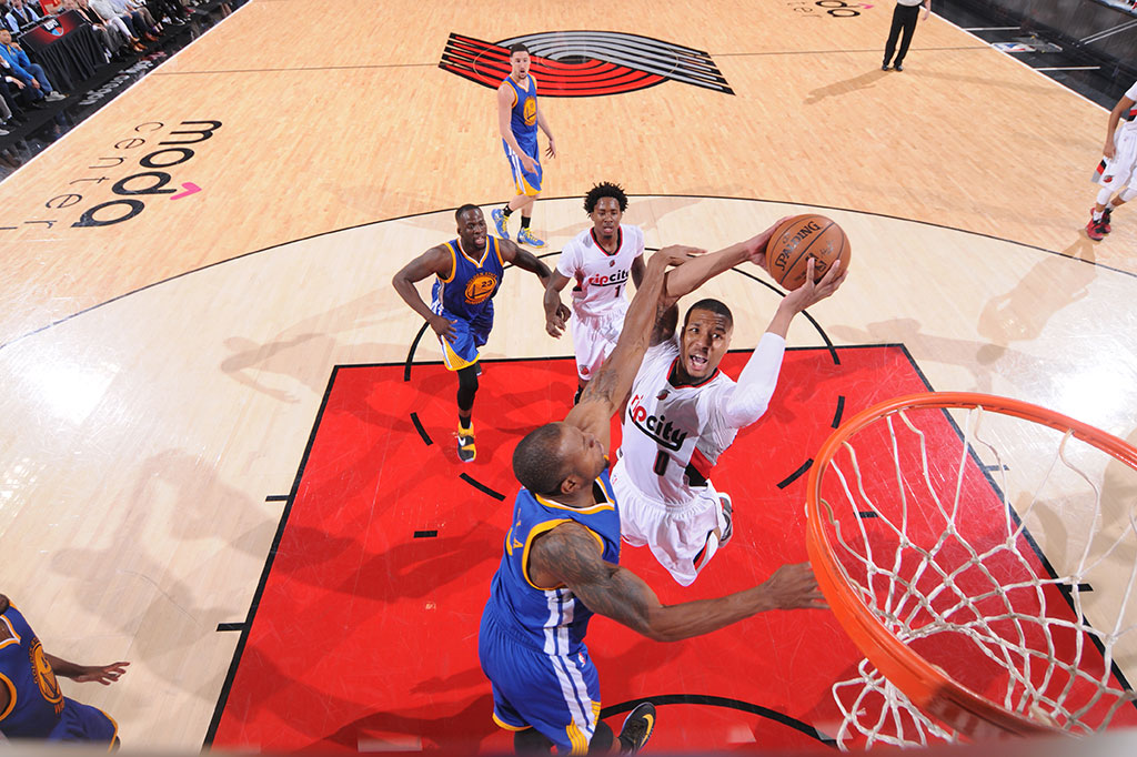 Blazers Perkecil Ketertinggalan dari Warriors