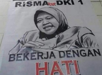 Risma Diklaim Bisa Kalahkan Ahok