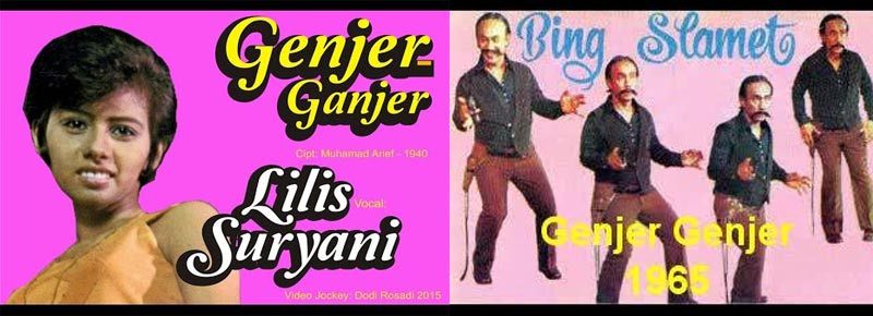 Sampul album Bing Slamet & Lilis Suryani yang menyanyikan ulang Genjer-genjer.