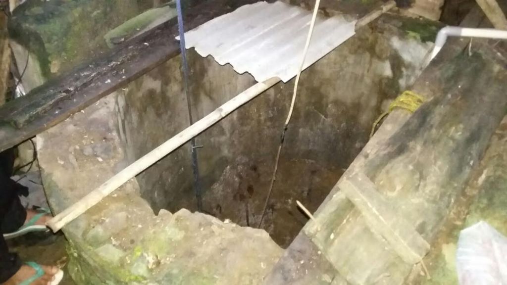 Lokasi sumur di Kampung Warung Nangka, Kecamatan Rancabungur, Kabupaten Bogor tempat Muhamad Rijki Pratama, bocah berusia 19 bulan tercebur. (Foto:Istimewa)