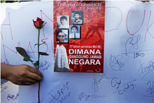 Trisakti Peringati 18 Tahun Tragedi Mei 98