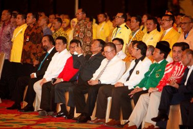 Ketika Romy dan Djan Faridz 'Dipersatukan' di Munaslub Golkar