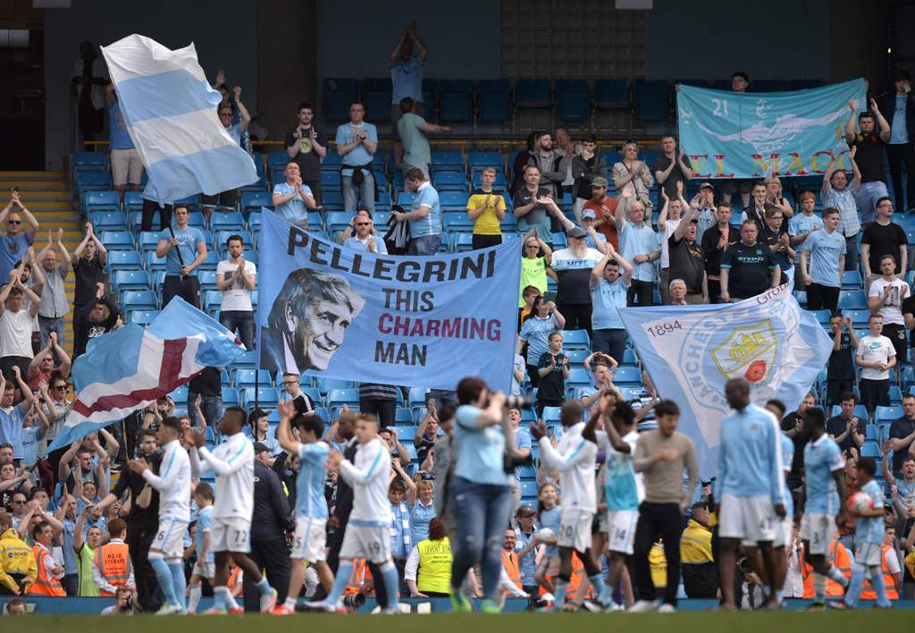 Para pemain Manchester City (Foto: AFP)