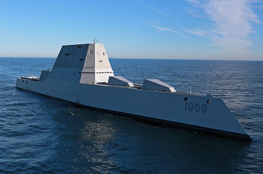 AS Bersiap Kenalkan Kapal Perang Futuristik USS Zumwalt