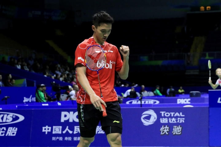 Jonatan Christie Pastikan Indonesia Lolos ke Perempat Final
