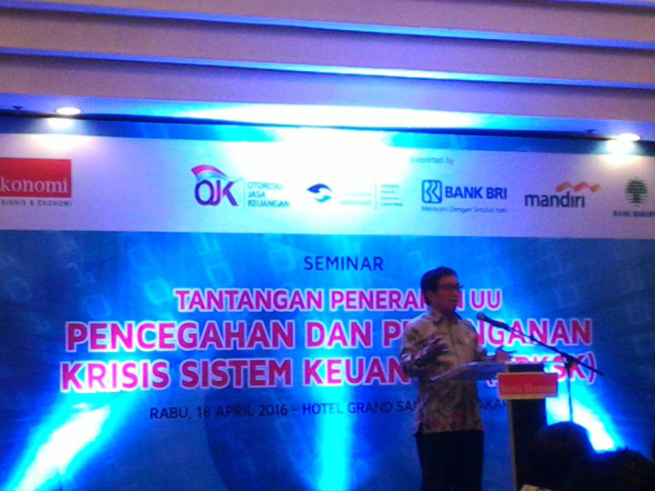 Koordinasi Jadi Hal Penting Tangani Krisis Sistem Keuangan