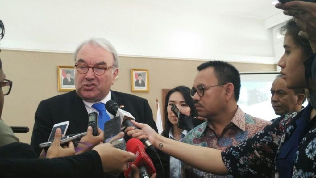 Parliamentary State Secretary at the German Federal Ministry of Economic Affairs and Energy Uwe Beckmeyer (Photo:MTVN/Annisa Ayu Artanti)