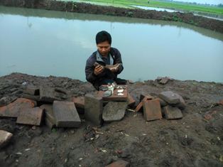 Pembangunan Kolam Pancing di Jombang Diduga Merusak Cagar Budaya.