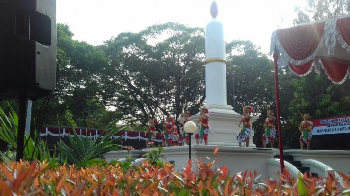 Tari Srikandi Membuka Upacara Harkitnas di Solo