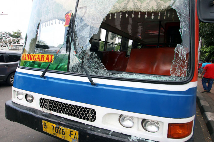 Polisi Gadungan Perusak Metromini Ditangkap