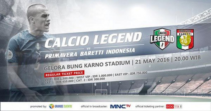 Trezeguet dan Crespo Buat Calcio Legend Berpesta di SUGBK