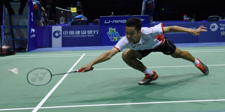 Anthony Ginting Menyerah dari Jorgensen