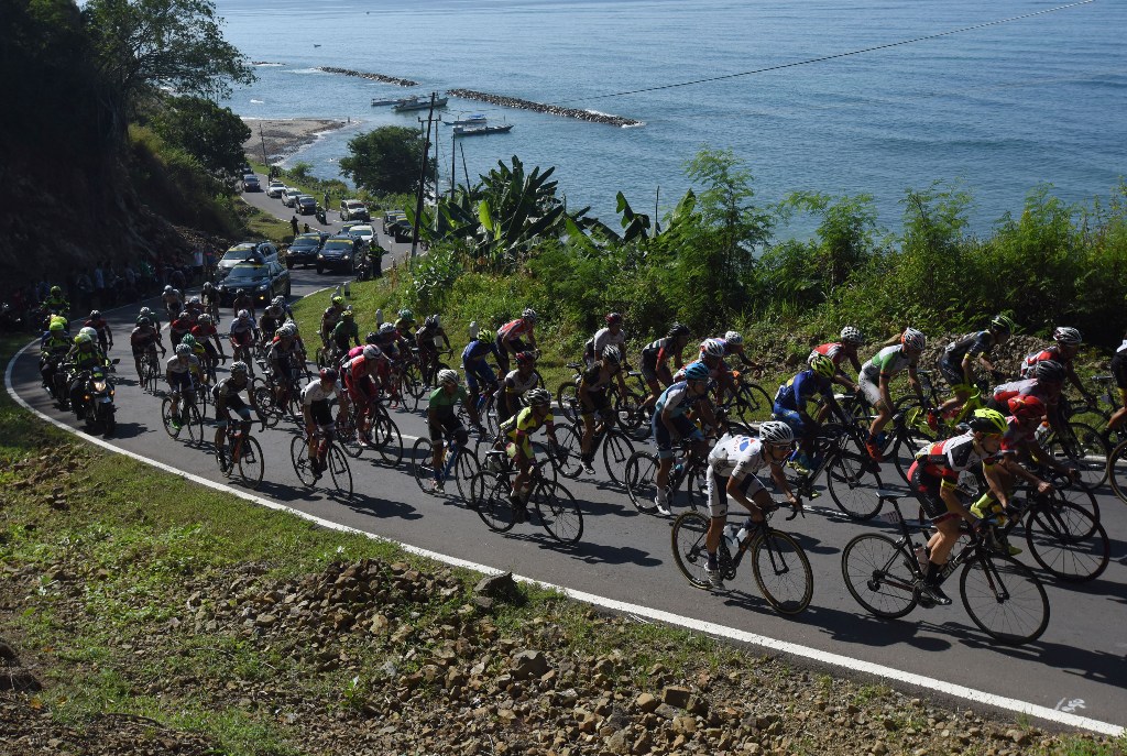 Suasana Tour de Flores. (Foto: Ant/Wahyu Putro A)