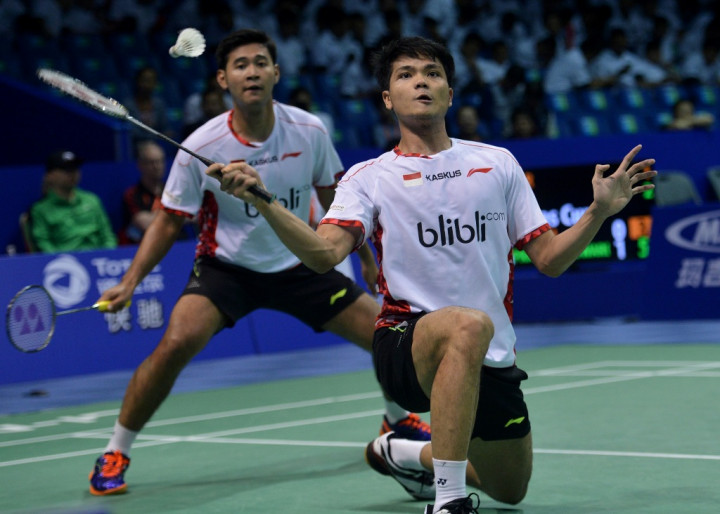 Angga/Ricky Benamkan Kim/Anders, Indonesia Samakan Kedudukan