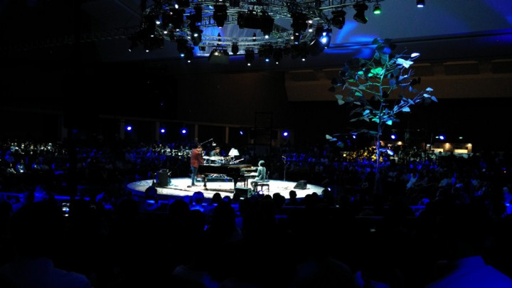 Ahok Tepati Janji, Saksikan Konser Joey Alexander