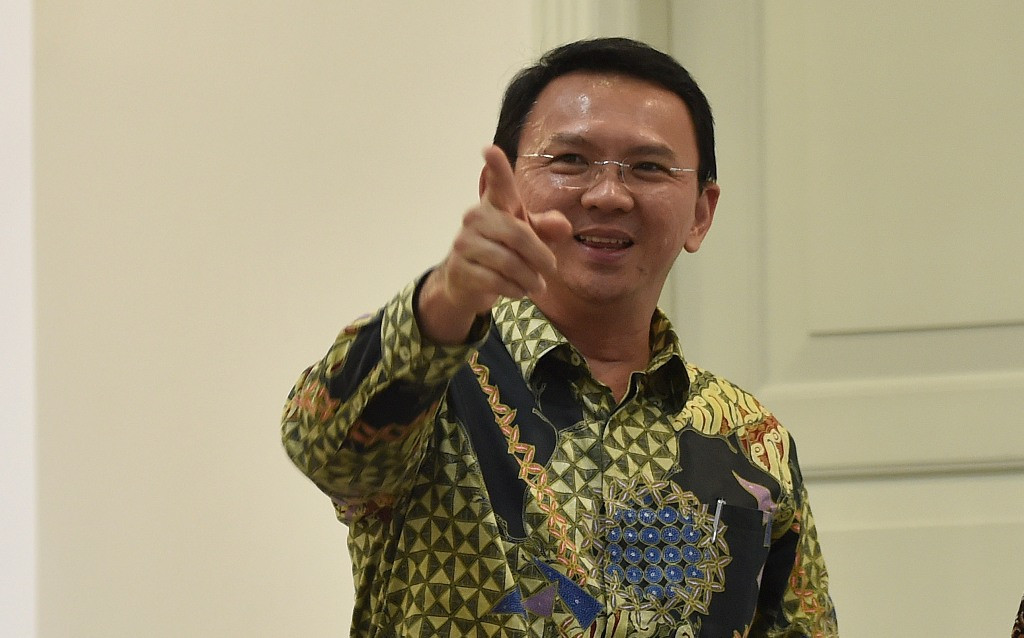Gubernur DKI Jakarta, Basuki Tjahaja Purnama atau Ahok--antara/Puspa Perwitasari