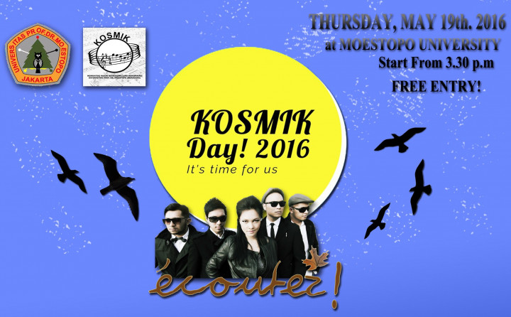 Ecoutez Meriahkan KOSMIKDAY! 2016