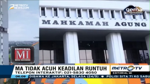 MA Tidak Acuh, Keadilan Runtuh