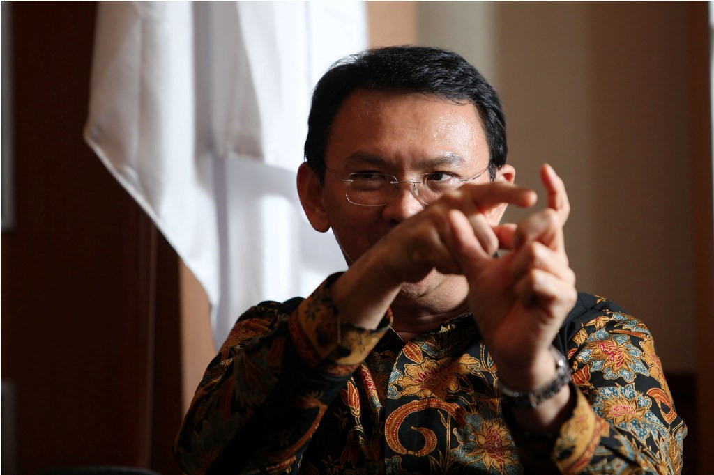 Gubernur DKI Jakarta, Basuki Tjahaja Purnama atau Ahok--MI/Panca Syurkani