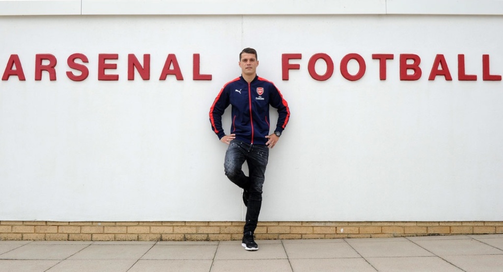Granit Xhaka (Arsenal.com)