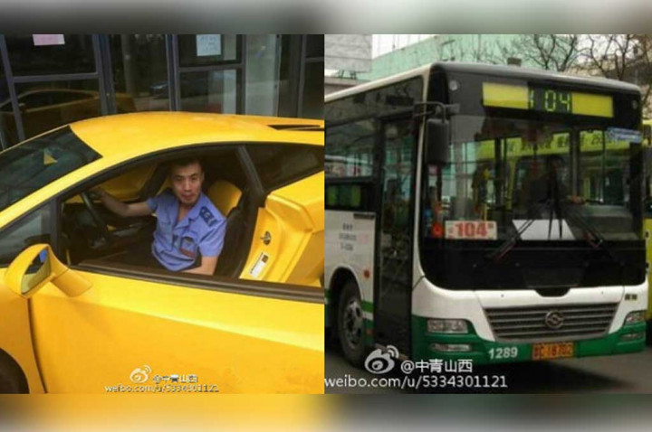 Sopir Bus Tiongkok jadi Viral karena Koleksi Supercar