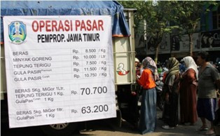 Disperindag Pemprov Jatim Mulai Gelar Operasi Pasar