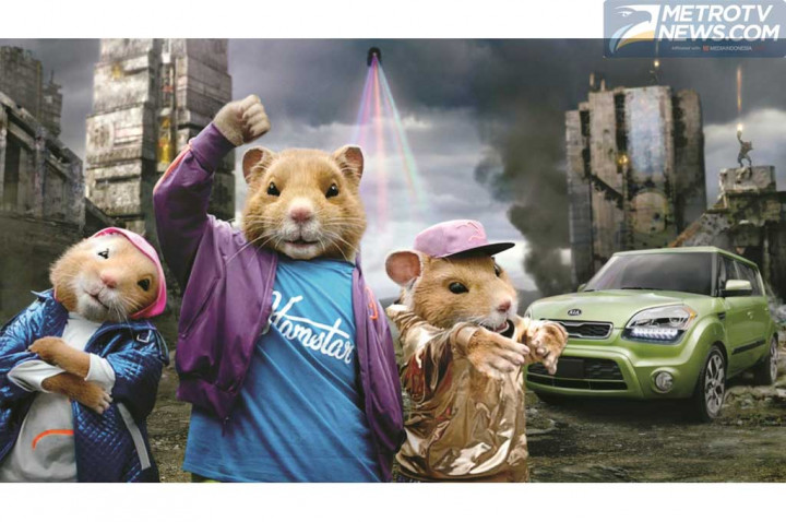 Hamster Bergaya K-Pop ini jadi Maskot Kia Soul