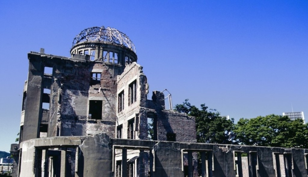 Kubah Bom Atom di Museum Perdamaian Hiroshima (Foto: CNN)